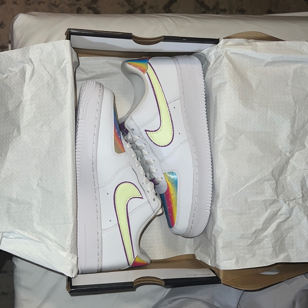 Nike Air Force 1: Easter Edition. Women’s 8. Brand new